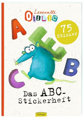 Leseratte Otilie. Das ABC-Stickerheft: Stickerbuch