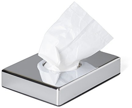 Juego sanitario: contiene 1 dispensador de cromo y bolsas sanitarias (5 cajas x 25 bolsas).