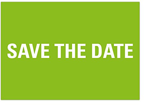 10 Einladungskarten SAVE THE DATE für Party, WG, Einweihung, Geburtstagseinladungen Jubiläum Hochzeit Essen gemeinsam Kochen, Mädelsabend