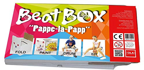 Baff Beatbox Pappe-la-Papp Cajon aus Karton