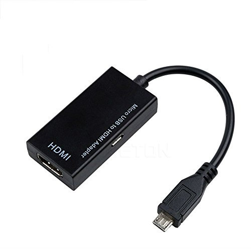 Anlin HD 1080p Micro USB vers HDMI câble adaptateur femelle pour Samsung Galaxy Huawei MHL téléphones HDTV Adaptateurs