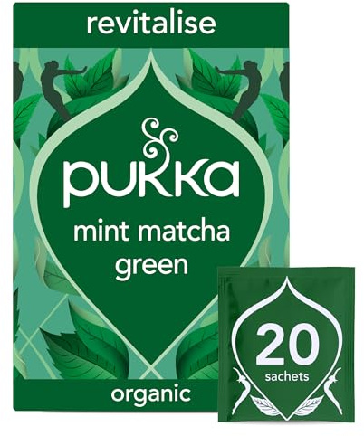 Pukka Mint Matcha Green Tea, 20 sachets