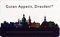 Frühstücksbrettchen Skyline Guten Appetit, Dresden schwarz-bunt | Souvenir