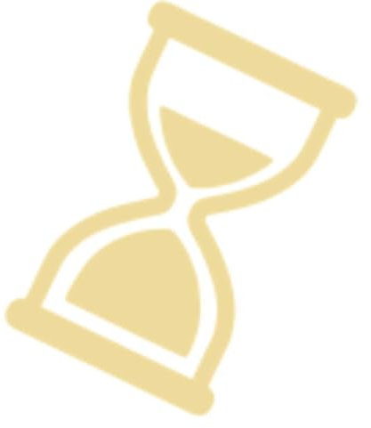 CLICKANDPRINT Aufkleber » Sanduhr, 30x24,3cm, Creme • Dekoaufkleber/Autoaufkleber/Sticker/Decal/Vinyl