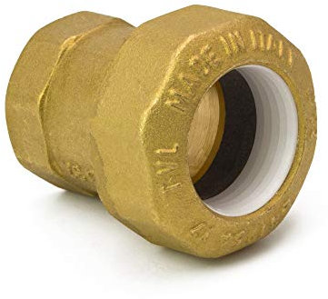 PE Rohr *MESSING Verschraubung - IG 32 mm x 1 Zoll - Muffe Fitting Klemmverbindung