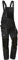 Uvex Tune-Up Long Work Trousers for Men - Elastic Waistband Dungarees with Knee Pockets - Black - Size 48