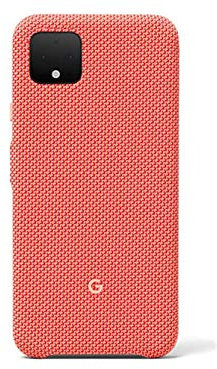 Google Pixel Case for Pixel 4 - Protective Phone Cover with Tailored Fabric and Active Edge Compatible - Official Google Pixel Cover - Could Be Coral