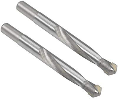 sourcing map 2 Stück Hartmetall Spiralbohrer Metallbohrer 11,5 mm für Edelstahl Kupfer Aluminium Zinklegierung Eisen