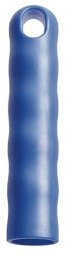 Hag Bürsten E1100012-044 Aufhängekappe für Alle Stiele, Blau, 22mm Durchmesser, 20 Stück