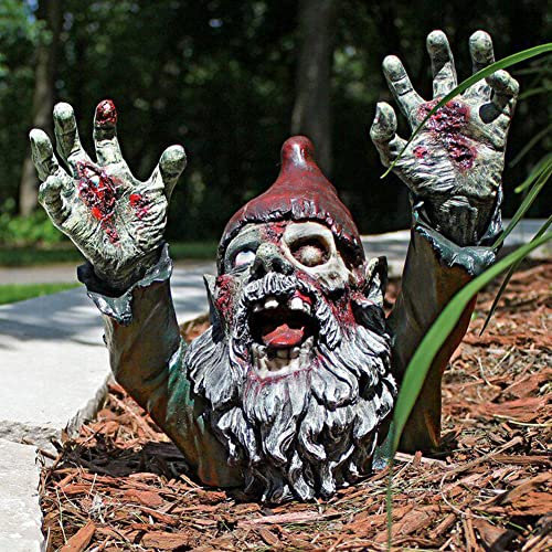 LvSenLin Pop Up Zombie Gnome Garden Statues Outdoor Gardening Dwarf Ornaments Dwarf Scary Garden Home Sculptures Decoartion Resin Crafts