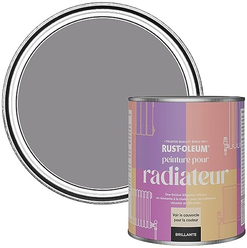 Rust-Oleum Purple Heat Resistant Radiator Paint in Gloss Finish - Iris 750ml