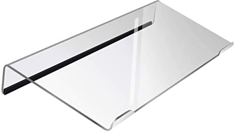 Yardwe Keyboard Tray Desk Tray Clear Stand Desktop Keyboard Acrylic Keyboard Holder Ergonomic Keyboard Support Keyboard Riser for Gaming Keyboard Tilt Tilted Computer Keyboard Holder Lift