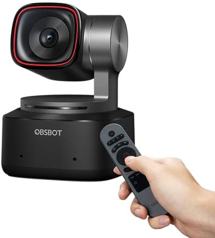 OBSBOT Tiny 2 Combo: Webcam 4K + Smart Remote 2