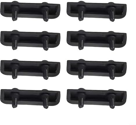 8Pcs Air Fryer Rubber Bumpers, Air Fryer Silica gel Tip Replacement, Air Fryer Tray Rubber Replace Parts Accessories for Air Fryer Tray Part