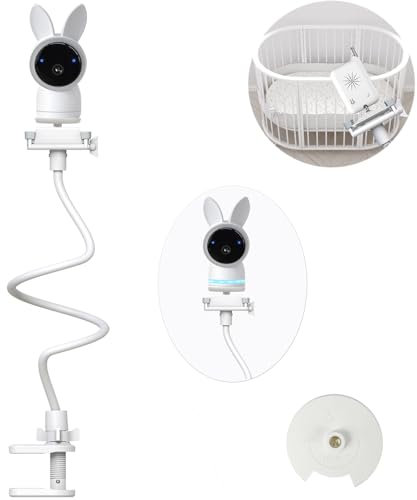 Derebir Baby Camera Holder Stand Flexible Baby Monitor Mount Stand Compatible with ARENTI OBVHNUA 900ES1 /S2 Baby Camera Holder Stand More Safety(33.4 inch)