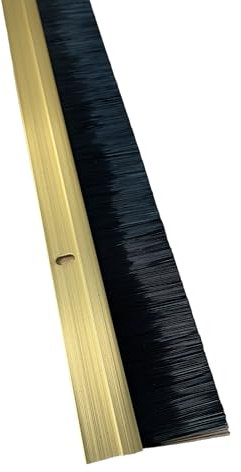 Bottom of Door Brush Seal Draught Excluder, Aluminium, Screw Fixing, 914mm…