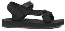 Aigle Evron Herren-Sandalen, Schwarz, Schwarz, 42 EU
