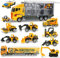 Jenilily Camion Jouet Enfant 1 2 3 4 5 6 Ans Garcon, Cadeau Enfant Garcon Petite Voiture 1-6 Ans Jouet Cadeau Anniversaire Fille Jaune Véhicules Enfants