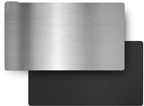 ALadrs Resin Flex-Bauplatte für M5S, flexible Federstahlplatte und magnetische Basisplattform für Anycubic Photon M5 / M5S / M5S Pro 230 x 135 mm, 1 Stück
