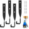 Feeloco Chainsaw Holder Wall Mount,Backpack Blower Rack Accessories for Garage Wall,Garage Storage Hooks,Heavy-Duty Weed Eater String Trimmer Hanger Storage Rack for Home Hand Power Tools