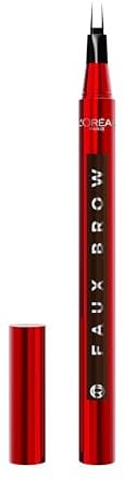 L’Oréal Paris Make-Up, Infaillible Faux Brow Augenbrauenstift, Für langanhaltend definierte Brauen, Dark Brunette, 12,4 g