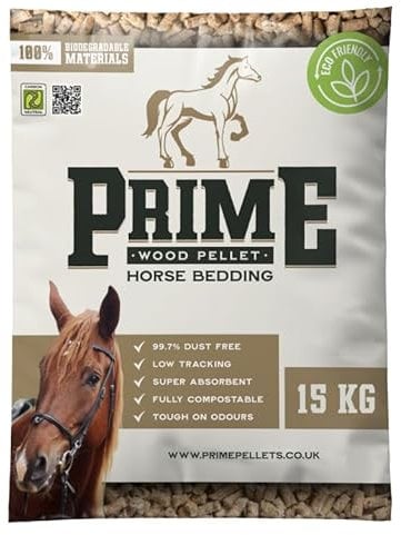 Horse bedding Wood Pellets Prime Pellets 1/2 TONNE PALLET