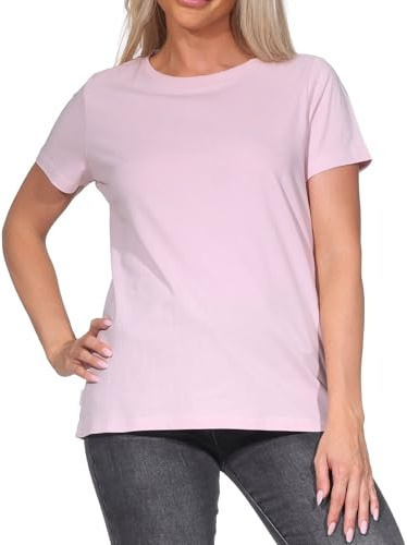 Ragwear Damen T-Shirt Kurzarmshirt Rundhals Adori Love
