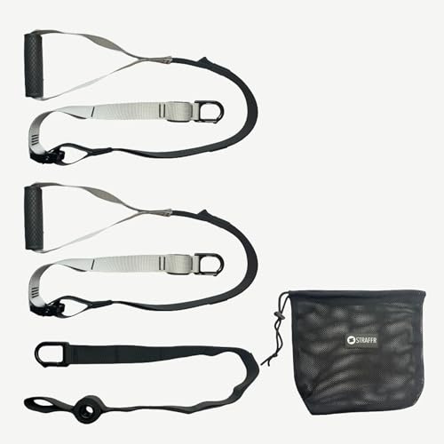 STRAFFR Sling Trainer für Zuhause – Schlingentrainer für Krafttraining und Ganzkörpertraining – Outdoor Fitness Gym Training – Suspension Trainer