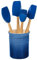 LE CREUSET Silicone Craft Series Set d'ustensiles avec Pot en grès 5 pièces Marseille