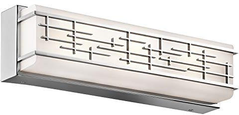 Elstead Lighting Wall Light, Stainless Steel, Chrome