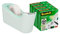 Scotch Klebeband-Abroller C18, Mint + Scotch Magic Unsichtbares Klebeband, 4 Rollen, 19 mm x 33 m - Nachfüllbarer für Schule, Zuhause und Büro