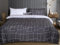Hafaa King Size Duvet Cover Sets Soft Microfibre Printed 3 Pcs Kingsize Bedding Bed Set Fade and Wrinkle Resistant Duvet Cover Sets (Tile Pattern)