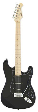 Aria PRO II Serie STG-003SPL BK E-Gitarre