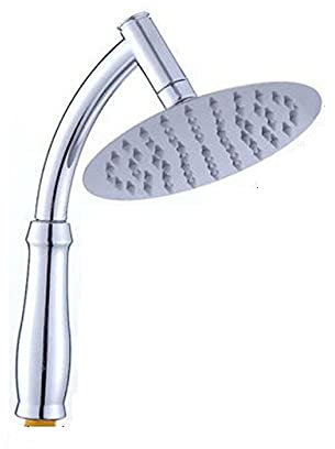 Duschkopf aus Edelstahl 6/8 Zoll großer Duschkopf Regendusche Kopfbrause Handbrause Duschkopf-8in_Square
