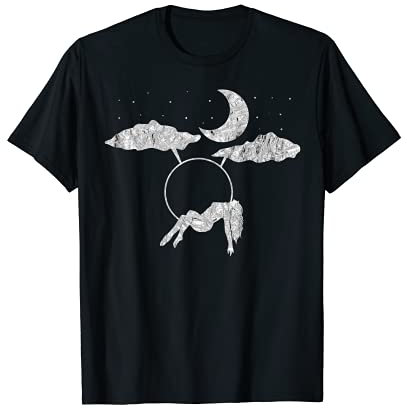 Aerial Yoga Outfit für Mädchen, Aerial Arts Design für Frauen T-Shirt