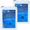 Dipoxy 2K-5000 Epoxidharz Pool Paint 4,0kg (A 2,5kg +B 1,5kg)+0,2kg Hellelfenbein 1015