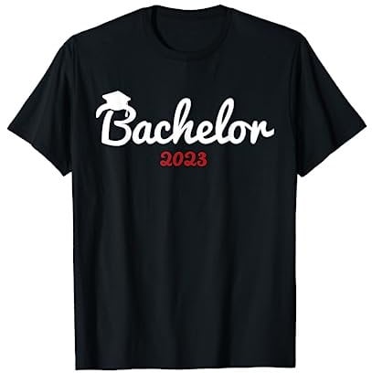 Bachelor Hut 2023 Abschluss Geschenk Bachelor Abschluss T-Shirt