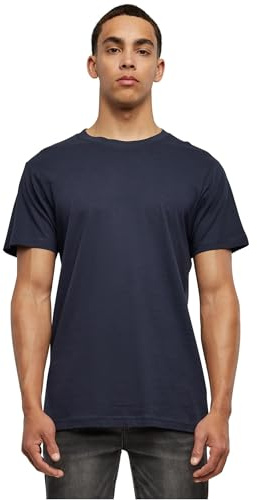 Build Your Brand Herren Basic Rundhals-T-Shirt 1/3/5er-Pack