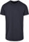Build Your Brand Men's Basic Round Neck T-Shirt, Navy, XS