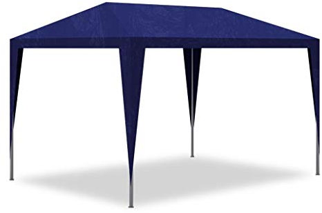 Atlojoys Partyzelt, Pavillon, Zeltgarage, Bierzelt, Weidezelt, Carport, Lagerzelt Winterfest, Garagenzelt, Gartenpavillon, 3x3 Blau