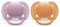 Philips Avent Ultra Soft Schnuller - 2x weicher und elastischer Schnuller für 6-18 Monate ohne Bisphenol A, inkl. Sterilisatoretui (Modell SCF091/33)