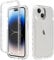 LCHULLE for iPhone 15 Case 6.1-Inch Front and Back Full Body 360 Drop Protection Phone Cover Crystal Clear Screen Protector iPhone 15 Phone Case