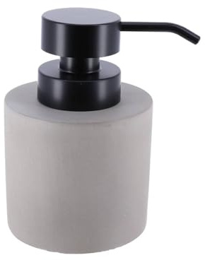 Tendance – Zementseifenspender 320 ml – Grau – Badezimmer – Freistehendes Badezimmeraccessoire