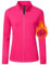MoFiz Veste Sport Femme Veste Running Femme Polaire Chaude Veste Légère Sweat Zippé Rose-B 3XL