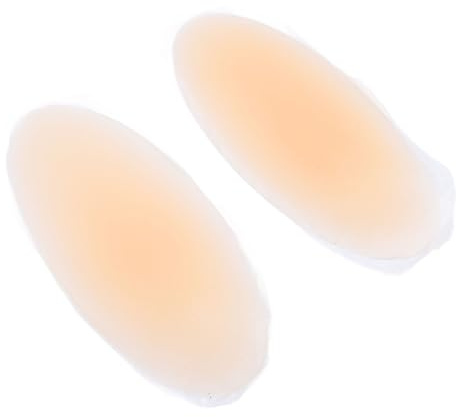 Imbottiture in silicone autoadesive e anallergiche, resistenti al sudore, correzione polpaccio, 1 paio per gambe sottili e storti