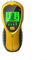 Rilevatore da parete 4 in 1, multifunzione, con display LCD e allarme audio, per rilevare metallo, travi in legno e cavi elettrici (B)