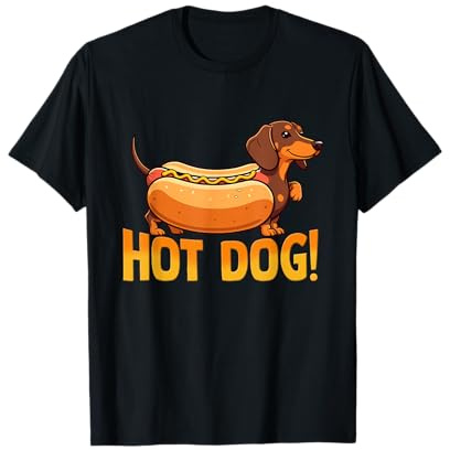 Heißer DOG! Dackel Hot Dog T-Shirt