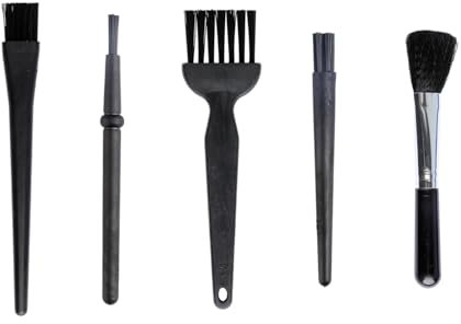 Tabanzhe Anti Static Brushes-5Pcs PC Cleaning Tools Computer Keyboard Dust Removal Small Portable Electronic Cleaning Brush Kit for Camera Laptop Computers