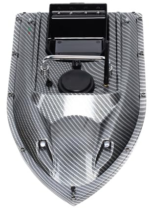 Futterboot KöDerboot Baitboat FischerköDer Boot RC Karpfenangeln Fischfinder Kabellos Nachtangeln FischköDer Bait Boat mit Fernbedienung für das Auswerfen in Flüssen Seen oder seichtem Wasser