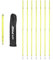 Hy-Pro Agility Pole Bastones de Slalom, Unisex, Amarillo, Talla única